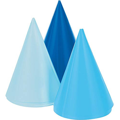 Creative Converting Hoffmaster Group 324514 Decor Cone Party Supplies, 4", Multicolor