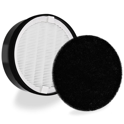 MalhSlix LV-H132 Replacement Filter for LEVOIT LV-H132 LV-H132-RF Air Purifier, H13 True HEPA Filter, Activated Carbon Filter, Replace Part LV-H132-RF, 1-Pack