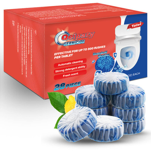 Automatic Toilet Bowl Cleaner Tablets,Bathroom Toilet Tank Cleaner Long-lasting 300 Brushes,Blue Toilet Cleaner for Deodorization and Descaling, Toilet Bowl Cleaners for Septic Tanks (28 Pack) Automatic Toilet Bowl Cleaner Tablets,Bathroom Toilet Tank Cleaner Long-lasting 300 Brushes,Blue Toilet Cleaner for Deodorization and Descaling, Toilet Bowl Cleaners for Septic Tanks (28 Pack)