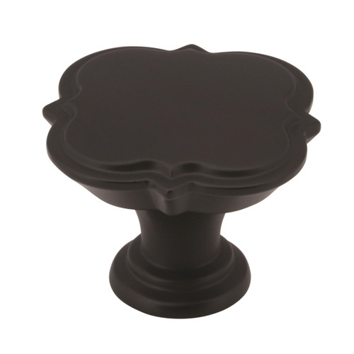 Amerock | Cabinet Knob | Black Bronze | 1-3/4 inch (44 mm) Diameter | Grace Revitalize | 1 Pack | Drawer Knob | Cabinet Hardware