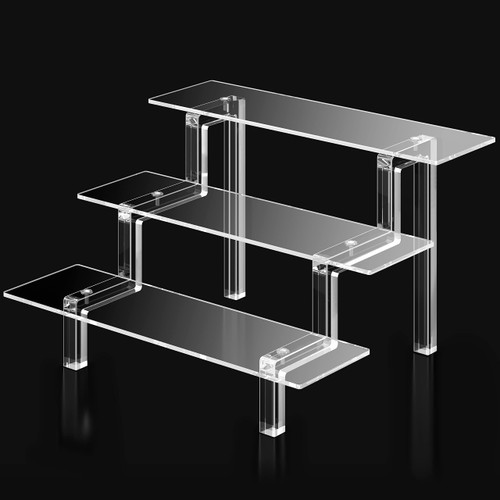 Meteou Acrylic Risers for Display, Perfume Organizer, Tiered Cupcake Stand Acrylic Display Stand Shelf Compatible with Funko POPs Amiibo Figures, Dessert, Cosmetics, Lotion and Cologne Organizer Meteou Acrylic Risers for Display, Perfume Organizer, Tiered Cupcake Stand Acrylic Display Stand Shelf Compatible with Funko POPs Amiibo Figures, Dessert, Cosmetics, Lotion and Cologne Organizer