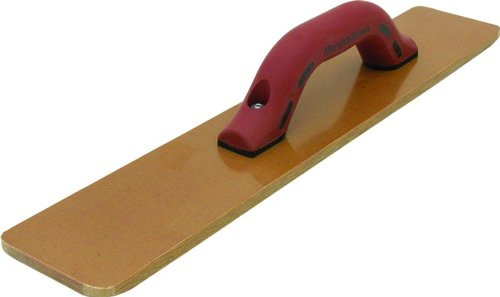 MARSHALLTOWN The Premier Line 4497D 20-Inch by 3-1/2-Inch Resin Float with DuraSoft Handle
