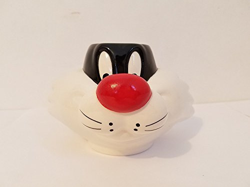 Six Flags Magic Mountain Looney Tunes Sylvester Cat Ceramic Mug