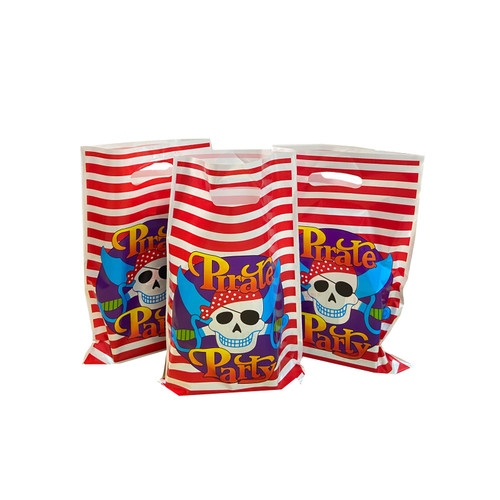 50PCS Pirate Gift Bags Treat Candy Bags Pirate Goodies Bags Red and White Stripe Plastic Bags for Nautical or Pirate Themed Party Party Favors 50PCS Pirate Gift Bags Treat Candy Bags Pirate Goodies Bags Red and White Stripe Plastic Bags for Nautical or Pirate Themed Party Party Favors