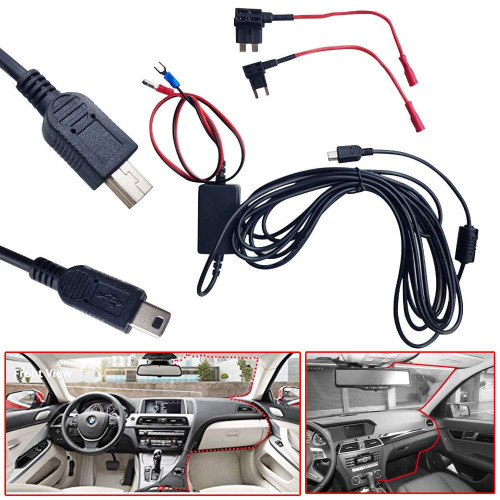 Davitu Cables, Adapters & Sockets - 1 Nextbase Hard Wire Kit Car Dash Cam Camera For Nextbase 512G 402G 312GW 302G 212 ACU ACS Fuse