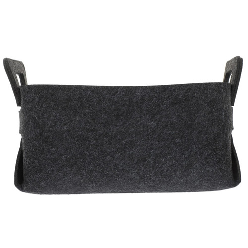 EXQUIMEUBLE Felt Laundry Basket Laundry Basket Foldable Portable Laundry Basket Folding Storage Bins Baskets Felt Storage Bins Felt Basket Bedroom Laundry Hamper Organizer Shelf