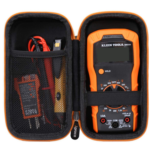 Aproca Hard Travel Carrying Storage Case, for Klein Tools MM400 / MM300 Multimeter and Accessories