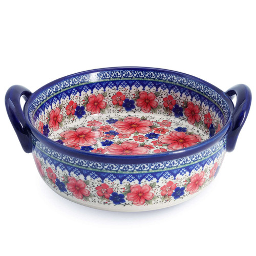 Qeeadeea Baking Dishes For Oven, 1 Quart Round Casserole Dishes For Oven, Ceramic Baking Dish 8x8 Inch-safflower