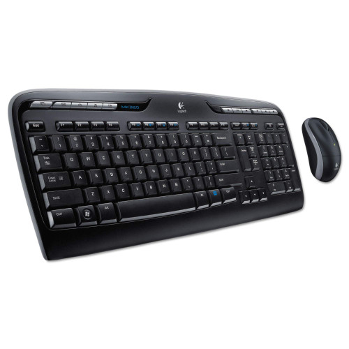 Logitech MK320 Wireless Keyboard and Mouse Combo (Black)