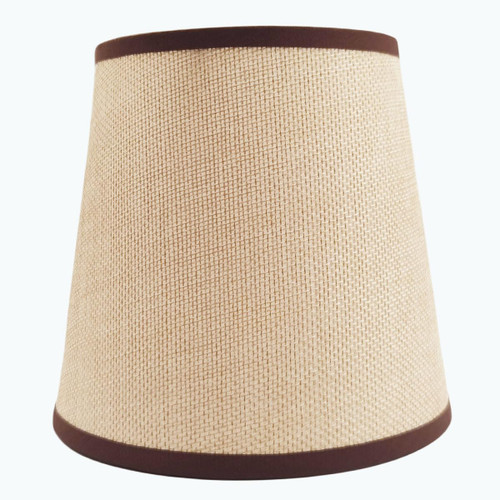 Rowcay Simple Lamp Shade, Small Lamp Shade Clip On Bulb for Candelabra Bulbs, Barrel Fabric Lampshade for Table Chandelier Wall Lamp(4.33x5.91x5.51inch)