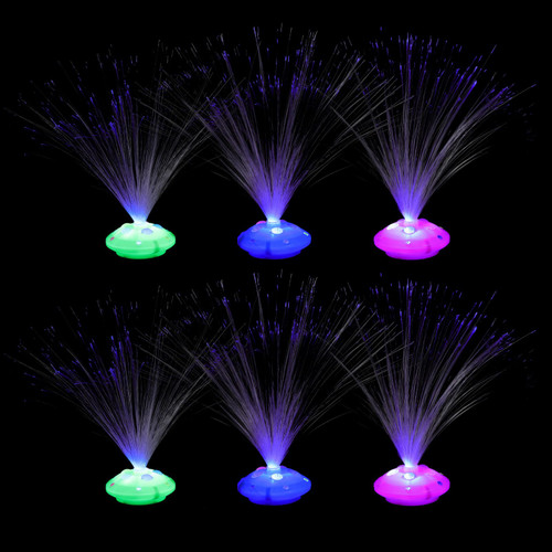 Uonlytech Led Desk Lamp 6pcs Fiber Optic Novelty Lighting Fiber Optic Fountain Night Light LED Colourful Changing Fibre Lamp Color Changing Wedding Decor Uonlytech Led Desk Lamp 6pcs Fiber Optic Novelty Lighting Fiber Optic Fountain Night Light LED Colourful Changing Fibre Lamp Color Changing Wedding Decor