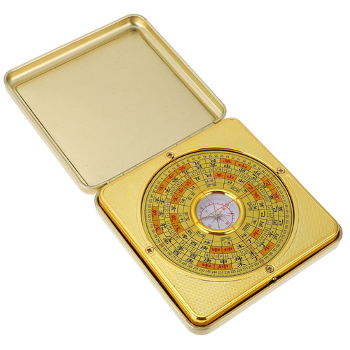 Chinese Bagua Feng Shui Compass: Feng Shui Luo Pan Lucky Ancient Chinese Compass Chinese- Yang Luck with Box for Home Planning Decorations Chinese Bagua Feng Shui Compass: Feng Shui Luo Pan Lucky Ancient Chinese Compass Chinese- Yang Luck with Box for Home Planning Decorations