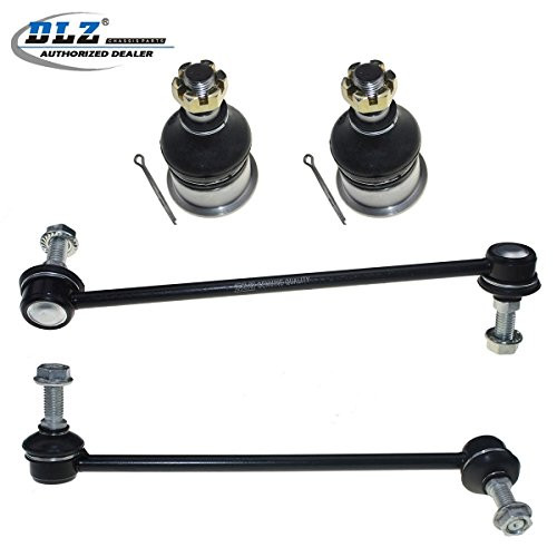 DLZ 4 Pcs Front Suspension Kit-2 Lower Ball Joint 2 Sway Bar Compatible with 1996-2007 Ford Taurus 1995-2002 Lincoln Continental 1996-2005 Mercury Sable K8687 K8734 K8735