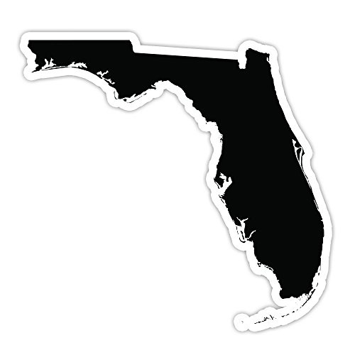 Florida State Black Car Decal Vinyl Sticker - Vinyl Decal - Car, Bumper, Laptop, Decor, Window Vinyl Decal Sticker (4 inches) Florida State Black Car Decal Vinyl Sticker - Vinyl Decal - Car, Bumper, Laptop, Decor, Window Vinyl Decal Sticker (4 inches)
