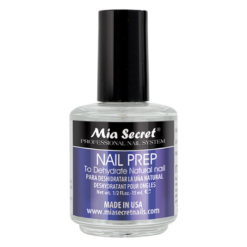 Mia Secret Professional Acid Free Natural Nail Prep Dehydrator, 15ml - Enhanced Bonding Dehydrator for Acrylic Powder and Gel Nail Polish
