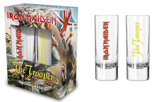 Iron Maiden the trooper Shot glass set