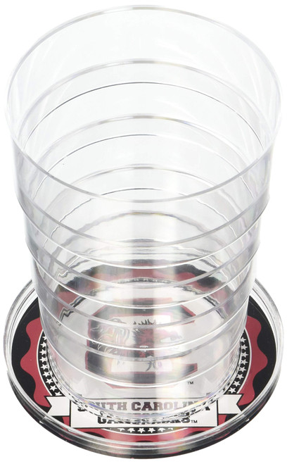 NCAA South Carolina Gamecocks 16oz Collapsible Pocket Pint NCAA South Carolina Gamecocks 16oz Collapsible Pocket Pint