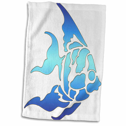 3dRose Anne Marie Baugh - Fish - Light and Bright Blue Fish - Towels (twl-213972-1) 3dRose Anne Marie Baugh - Fish - Light and Bright Blue Fish - Towels (twl-213972-1)