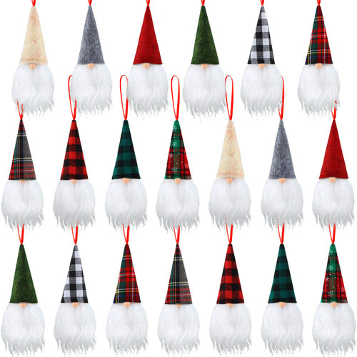 40 Pieces 10 Styles Gnome Christmas Ornaments Christmas Tree Hanging Gnomes Swedish Handmade Plush Gnomes Santa Elf Hanging Home Decorations for Christmas Tree Party Decor(6.8 Inch) 40 Pieces 10 Styles Gnome Christmas Ornaments Christmas Tree Hanging Gnomes Swedish Handmade Plush Gnomes Santa Elf Hanging Home Decorations for Christmas Tree Party Decor(6.8 Inch)