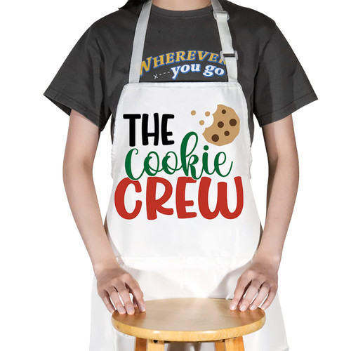 BWWKTOP Cookie Baker Apron Cookie Baking Crew Apron The Cookie Crew Gifts Cookie Queen Apron With Pockets (Cookie Crew) BWWKTOP Cookie Baker Apron Cookie Baking Crew Apron The Cookie Crew Gifts Cookie Queen Apron With Pockets (Cookie Crew)