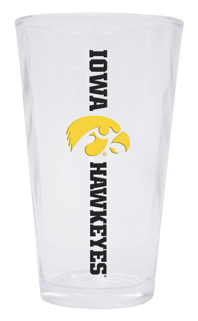 Iowa Hawkeyes 16OZ Pint Glass-Iowa Beer Glass