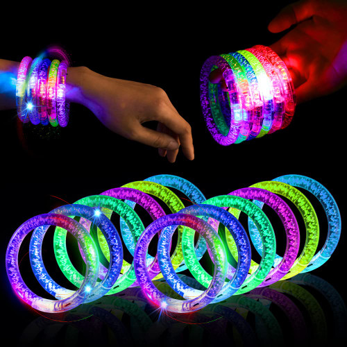 24PCS Halloween Glow Sticks Bracelets Party Favors, Glow In The Dark Party Supplies Neon Bracelets, LED Bracelet Light Up Toys Gifts for Kids Adults, Glow Accessory for Birthday, Carnival, Wedding, Halloween. 24PCS Halloween Glow Sticks Bracelets Party Favors, Glow In The Dark Party Supplies Neon Bracelets, LED Bracelet Light Up Toys Gifts for Kids Adults, Glow Accessory for Birthday, Carnival, Wedding, Halloween.