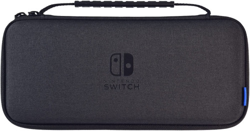 HORI Nintendo Switch Slim Tough Pouch (Black) for Nintendo Switch and Nintendo Switch OLED Model - Officially Licensed by Nintendo - Nintendo Switch; HORI Nintendo Switch Slim Tough Pouch (Black) for Nintendo Switch and Nintendo Switch OLED Model - Officially Licensed by Nintendo - Nintendo Switch;