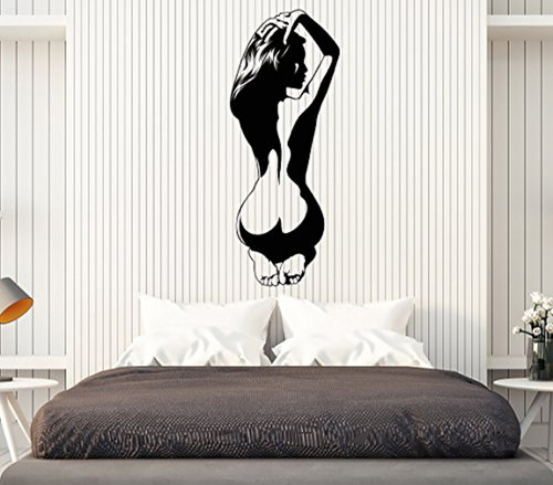 Andre Shop Vinyl Wall Decal Naked Woman Sexy Back Girl Hot Stickers Large Decor20SX65i Andre Shop Vinyl Wall Decal Naked Woman Sexy Back Girl Hot Stickers Large Decor20SX65i