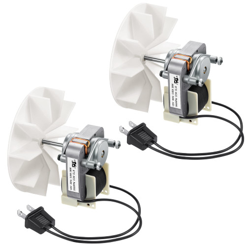 Bathroom Vent Exhaust Fan Motor Replacement Electric Motors Kit Compatible with Nutone Broan 50CFM 120V (2 Piece)