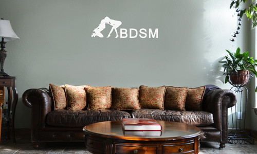 Decal Serpent Sexy BDSM Vinyl Wall Mural Decal Home Decor Sticker (White) Decal Serpent Sexy BDSM Vinyl Wall Mural Decal Home Decor Sticker (White)