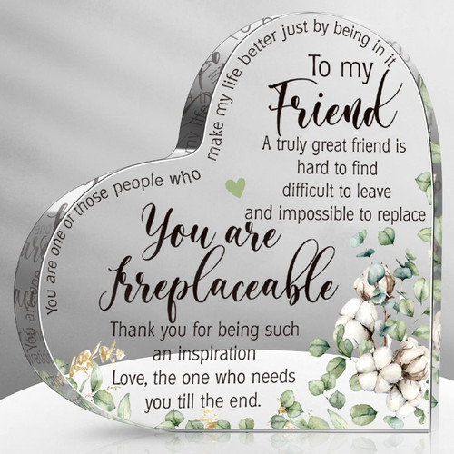 Friends Gifts for Women Friendship Bestie Gifts for Female Best Sunflower Flower Gift Sister Gift Birthday Thank You Gift for Women Acrylic Friendship (Cotton Style) Friends Gifts for Women Friendship Bestie Gifts for Female Best Sunflower Flower Gift Sister Gift Birthday Thank You Gift for Women Acrylic Friendship (Cotton Style)