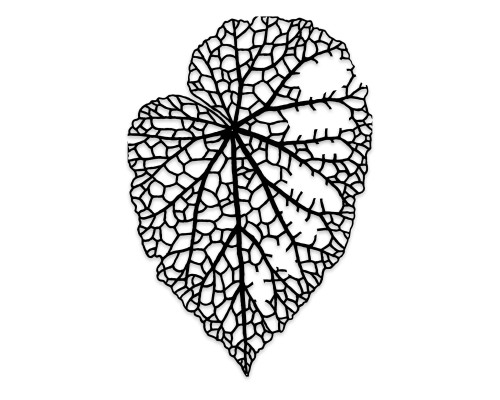 Leaf Metal Wall Art - Metal Leaves Wall Art - Minimalist Wall Sculpture - Metal Wall Decor - Wall Hangings - Unique Wall Decor - Large Wall Art - Living Room Wall Art - Home Decor