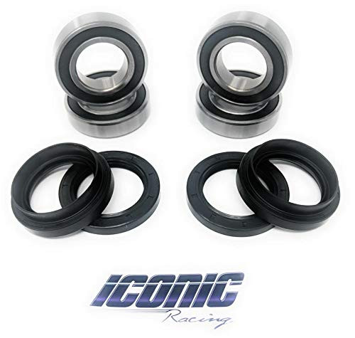 Suzuki Vinson 500 / Eiger 400 2x4 4x4 (2002-2007) BOTH Front Wheel Bearing and Seal Kits
