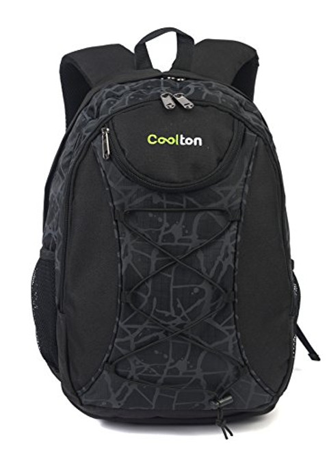 Coolton Elementary School Backpack, 18 inch Elementary Middle School Backpack/Backpack for Students Boys Girls