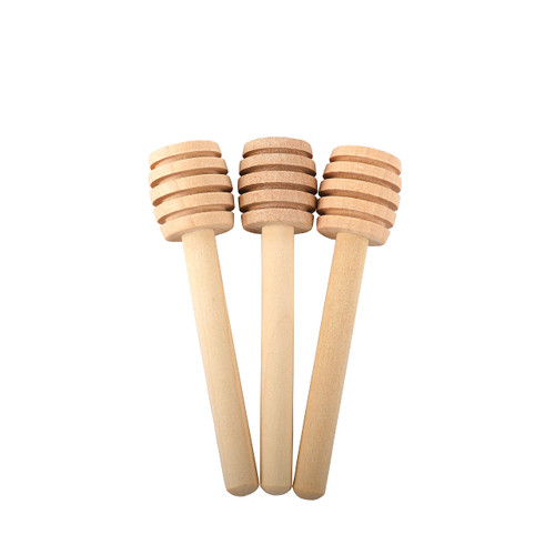 Ucheom Wooden Honey Dipper Sticks, 3Pcs Mini Honey Spoon for Honey Jar Dispense Mixing Stirrer Ucheom Wooden Honey Dipper Sticks, 3Pcs Mini Honey Spoon for Honey Jar Dispense Mixing Stirrer