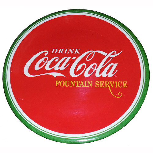 Coca Cola 9" Dessert Plate, Red