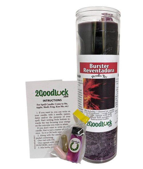 Burster Dressed Candle Kit - Veladora Preparada Reventadora