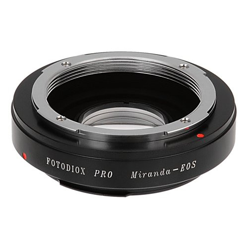 Fotodiox Pro Lens Mount Adapter - Miranda (MIR) SLR Lens to Canon EOS (EF, EF-S) Mount SLR Camera Body, with Focus Confirmation Chip