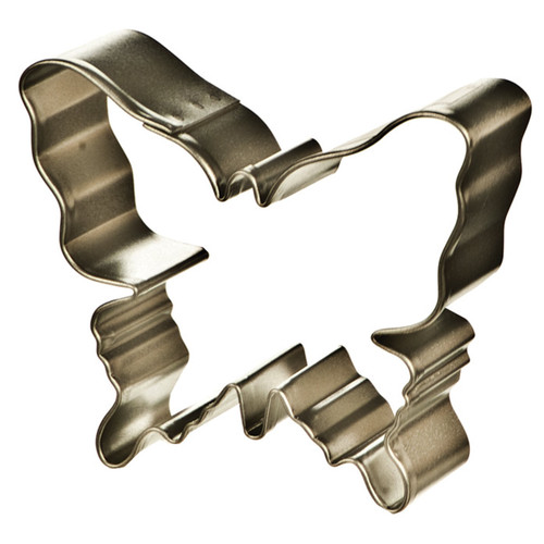 R&M Butterfly 3.25" Cookie Cutter in Durable, Economical, Tinplated Steel
