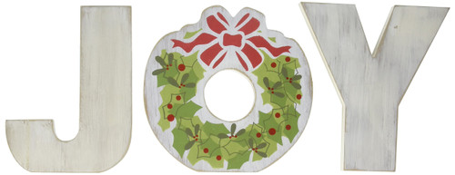 Burton & Burton Decor Joy Shelf Sitter with Set