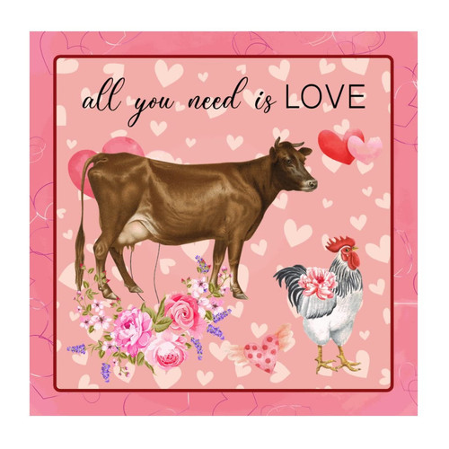 All You Need is Love Valentines Bedroom Home Wall Decor Mural Decals Farm Garden Rooster Self-Adhesive Home Decals for Sofa Classroom Restaurant Outdoors Vinyl 18in All You Need is Love Valentines Bedroom Home Wall Decor Mural Decals Farm Garden Rooster Self-Adhesive Home Decals for Sofa Classroom Restaurant Outdoors Vinyl 18in