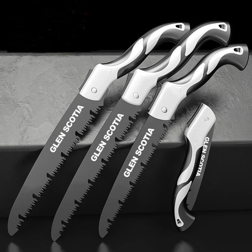 Germany SK5 Carbon Steel Folding Saw, Outdoor Portable Hand Saw, Rugged Blade Hand Saw, Best for Camping, Gardening, Hunting | Cutting Wood, PVC, Bone, Pruning Saw with Ergonomic Non-Slip (12.2 Inch)