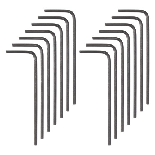 HARFINGTON 30pcs Hex Key Wrench 1.5mm Metric CR-V L Shaped Hexagon Head Repairing Tool