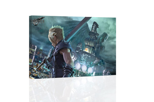 Final Fantasy VII remake - CANVAS OR PRINT WALL ART