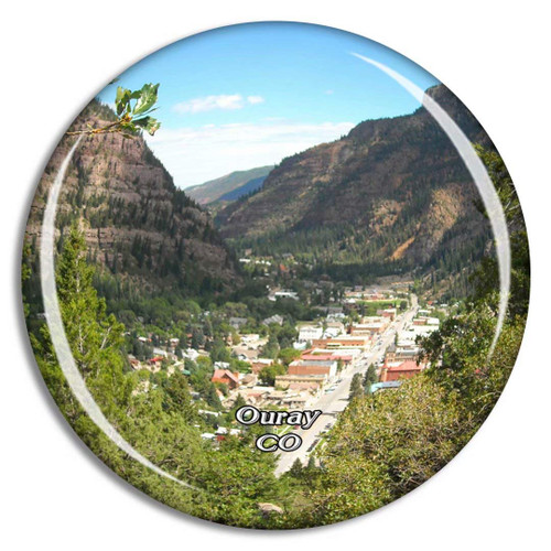 Ouray Colorado Valley USA Magnet Travel Souvenir 3D Crystal Glass Collection Gift Refrigerator Sticker Ouray Colorado Valley USA Magnet Travel Souvenir 3D Crystal Glass Collection Gift Refrigerator Sticker