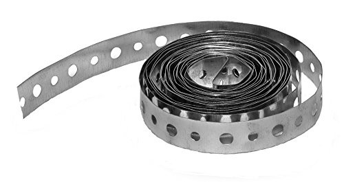 Oatey 33923 28 Ga. Galvanized Hanger Strap, Bagged - 3/4-Inch x 10-Feet