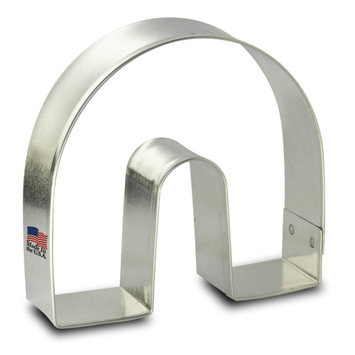 Foose Cookie Cutters Rainbow Horse Shoe Cookie Cutter 3 in, Tin Plate Steel, Handmade in USA Foose Cookie Cutters Rainbow Horse Shoe Cookie Cutter 3 in, Tin Plate Steel, Handmade in USA