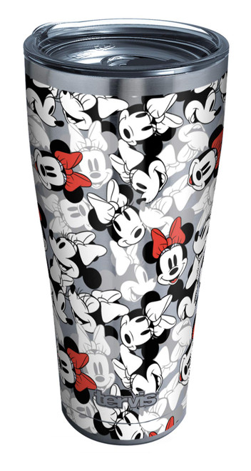 Tervis Disney - Minnie Expressions Triple Walled Insulated Tumbler Travel Cup Keeps Drinks Cold & Hot, 30oz Legacy, Stainless Steel Tervis Disney - Minnie Expressions Triple Walled Insulated Tumbler Travel Cup Keeps Drinks Cold & Hot, 30oz Legacy, Stainless Steel