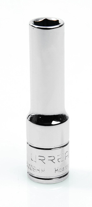 Urrea 5011HM 3/8-Inch Drive Deep 6-Point 11mm Chrome Socket