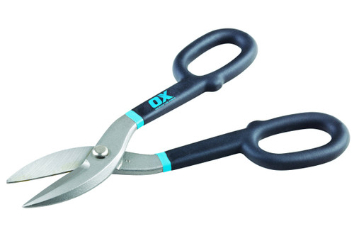 OX Tools 10" Straight Cut Tin Snips